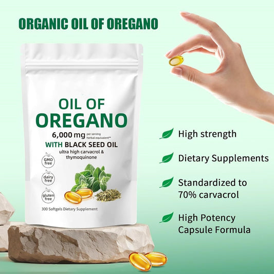 Oregano Black Seed Softgels