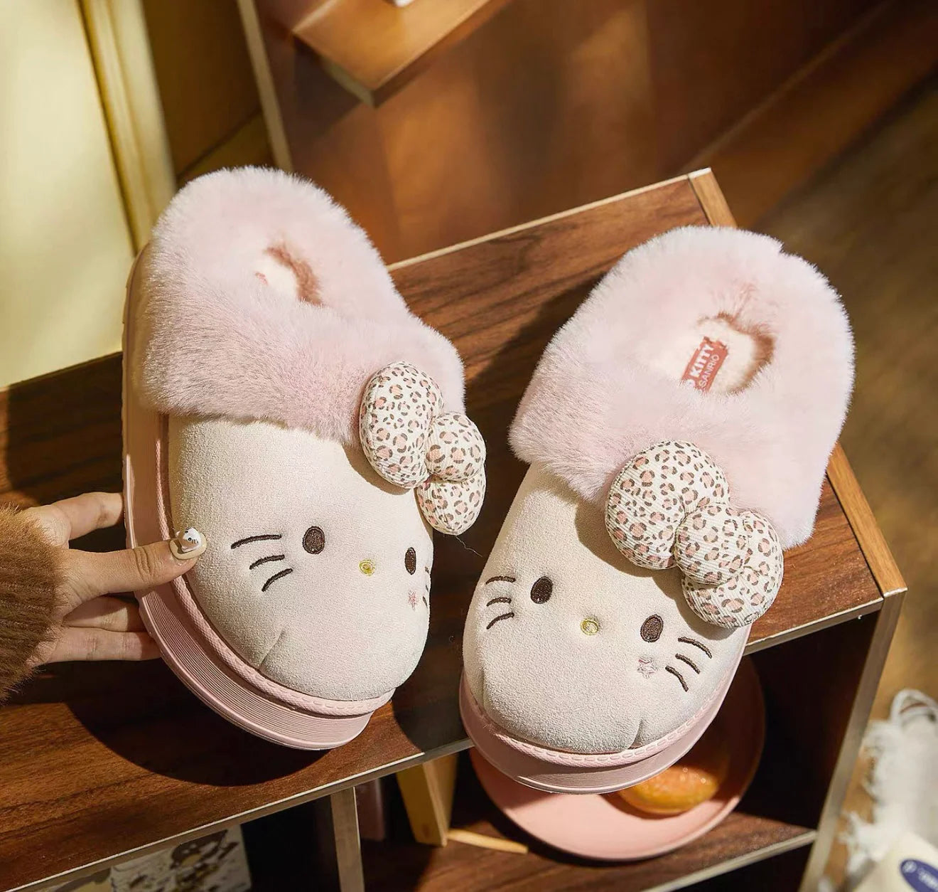 Cozy Leopard Slippers